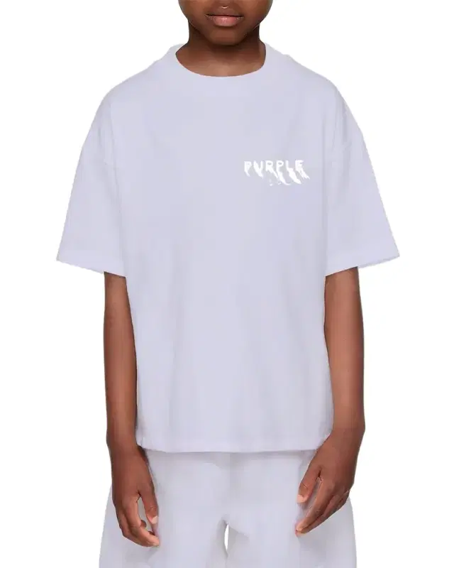 Boy 's Short-Sleeved Cotton Jersey T-Shirt, Size 4-12