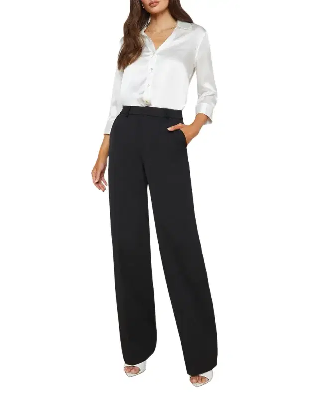 Livvy Straight-Leg Trousers