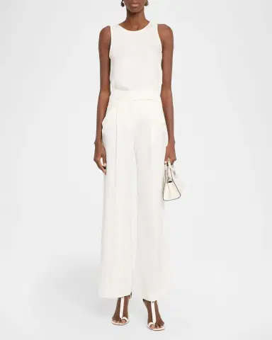 Veronica Beard Marbeau Wide-Leg Pants | Thumbnail 2
