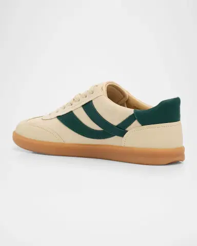 Vince Oasis Bicolor Leather Retro Sneakers | Thumbnail 4 Vince Oasis Bicolor Leather Retro Sneakers | Thumbnail 4