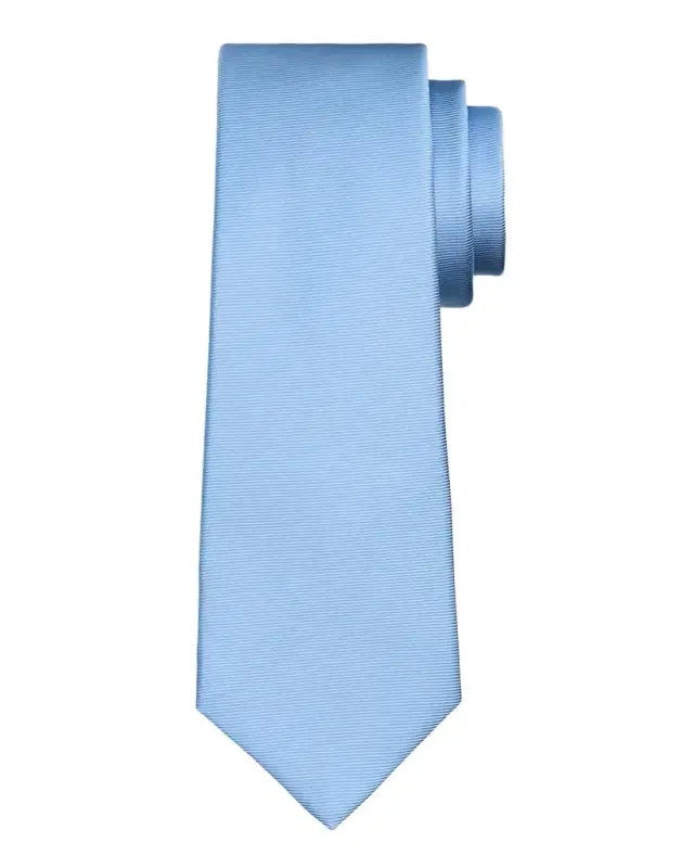 Men 's Solid Silk 7-Fold Tie