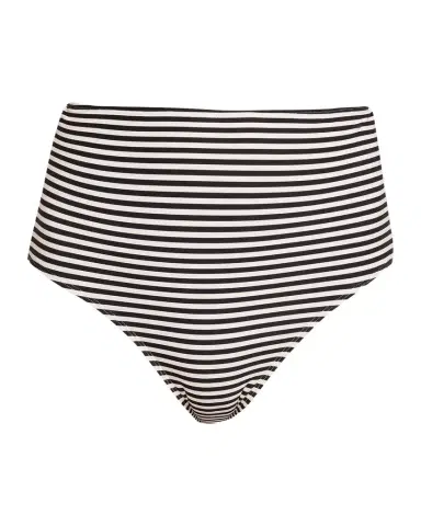 Nili Lotan High-Waist Striped Bikini Bottoms | Thumbnail 1 Nili Lotan High-Waist Striped Bikini Bottoms | Thumbnail 1