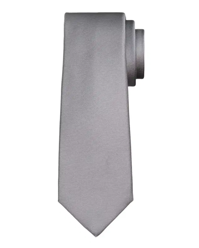 Men 's Solid Silk 7-Fold Tie