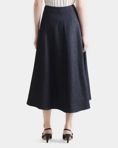 Altuzarra Varda A-Line Denim Skirt | Thumbnail 3 Altuzarra Varda A-Line Denim Skirt | Thumbnail 3