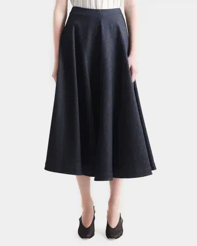 Altuzarra Varda A-Line Denim Skirt | Thumbnail 4 Altuzarra Varda A-Line Denim Skirt | Thumbnail 4