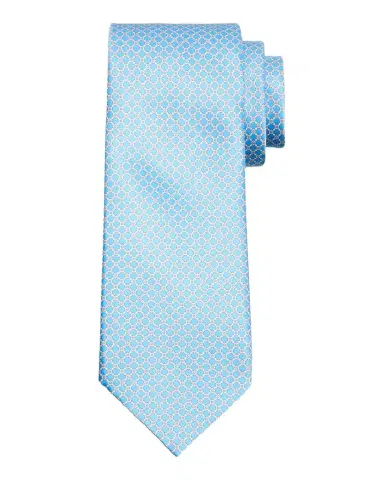 Stefano Ricci Men's Geometric-Link Silk Tie | Thumbnail 1 Stefano Ricci Men's Geometric-Link Silk Tie | Thumbnail 1