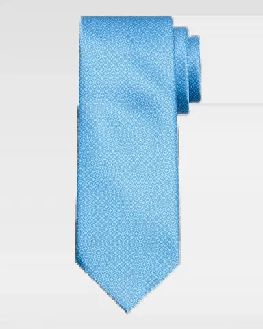 Stefano Ricci Men's Geometric Floral Woven Silk Tie | Thumbnail 2