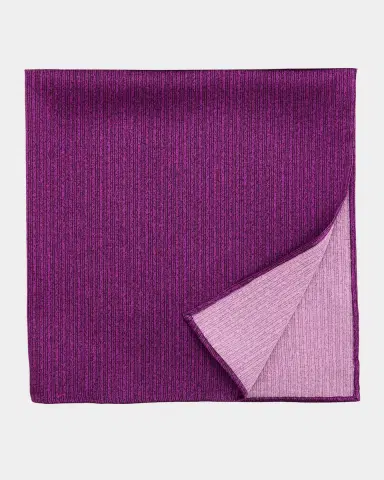 Stefano Ricci Men's Tonal Line Silk Pocket Square | Thumbnail 2 Stefano Ricci Men's Tonal Line Silk Pocket Square | Thumbnail 2