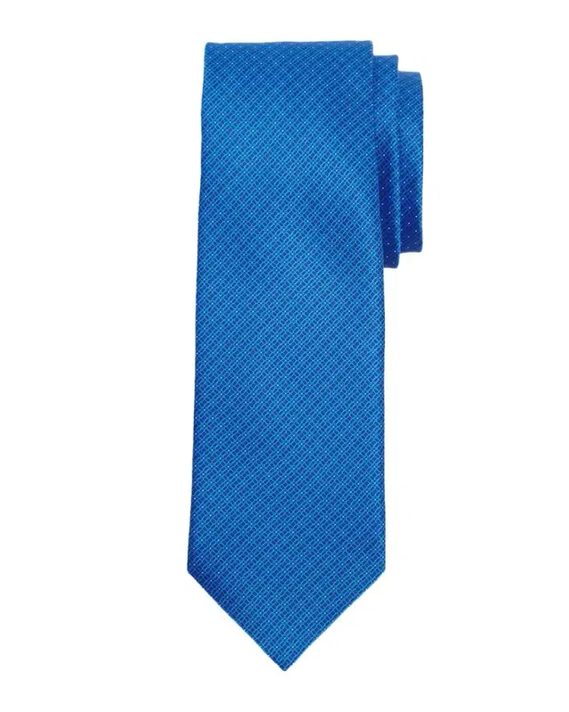 Men 's Dotted Floral Silk Tie