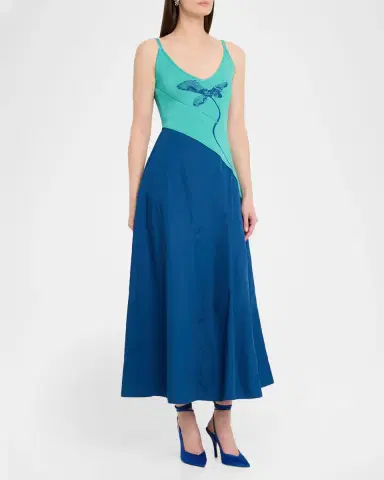 PH5 Barley Mixed-Media Maxi Dress | Thumbnail 4 PH5 Barley Mixed-Media Maxi Dress | Thumbnail 4