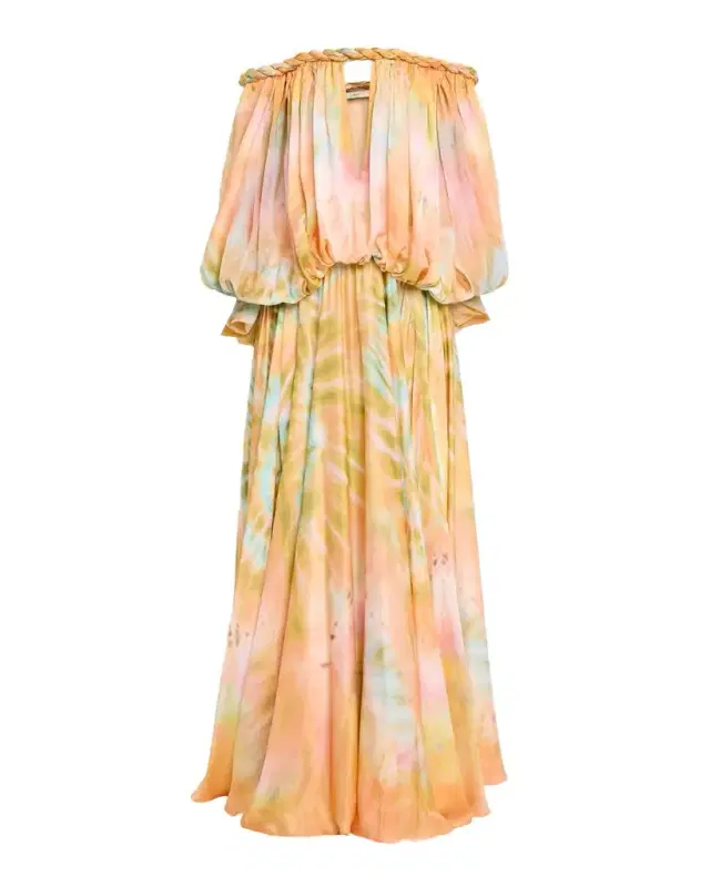 Luna Twist Billow Gown