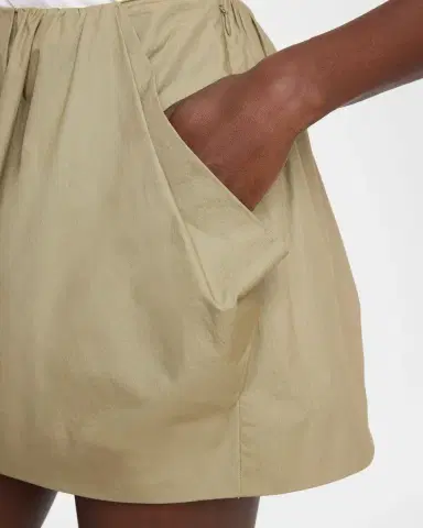 Balmain 2-Pockets Cotton Bubble Mini Skirt | Thumbnail 5 Balmain 2-Pockets Cotton Bubble Mini Skirt | Thumbnail 5