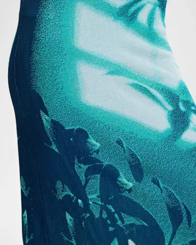 PH5 Cedar Window Print Asymmetric Maxi Dress | Thumbnail 5 PH5 Cedar Window Print Asymmetric Maxi Dress | Thumbnail 5