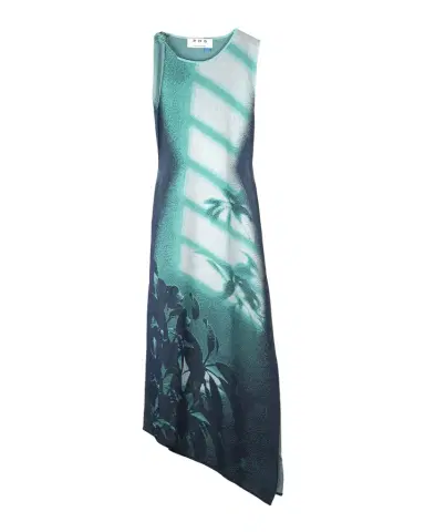 PH5 Cedar Window Print Asymmetric Maxi Dress | Thumbnail 1 PH5 Cedar Window Print Asymmetric Maxi Dress | Thumbnail 1