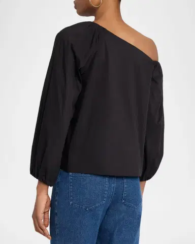 TANYA TAYLOR Tabitha One-Shoulder Top | Thumbnail 3 TANYA TAYLOR Tabitha One-Shoulder Top | Thumbnail 3