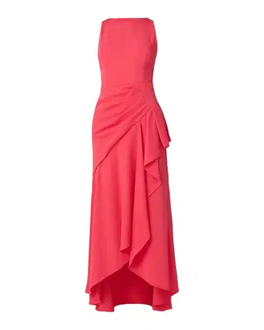 Shoshanna Verena Draped High-Low Maxi Dress | Thumbnail 1