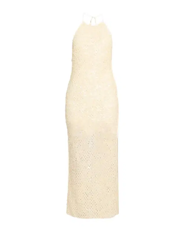 Significant Other Elliot Sequined Halter Maxi Dress