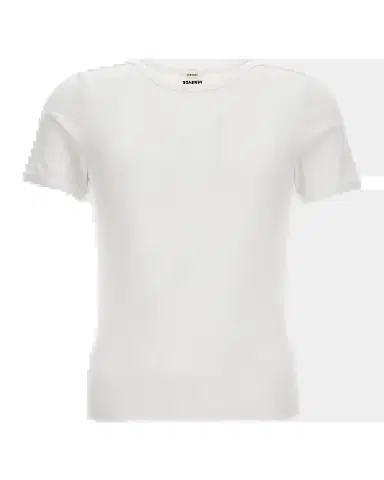 Versace Men's Ribbed Crewneck T-Shirt | Thumbnail 2 Versace Men's Ribbed Crewneck T-Shirt | Thumbnail 2