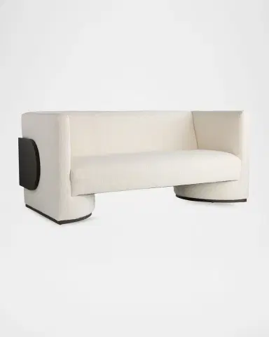 Arteriors Olympus Cloud Boucle Settee | Thumbnail 4