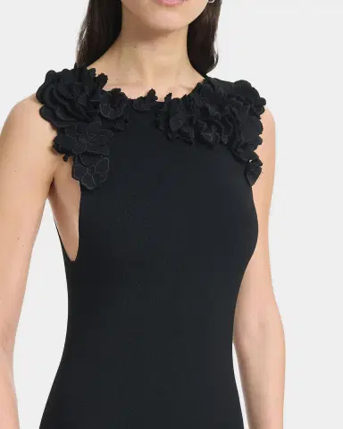Altuzarra Woolfe Floral Appliqué Maxi Dress | Thumbnail 5