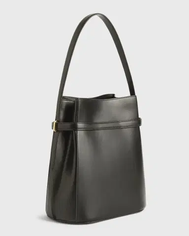 Toteme Belted Napa Leather Bucket Bag | Thumbnail 2