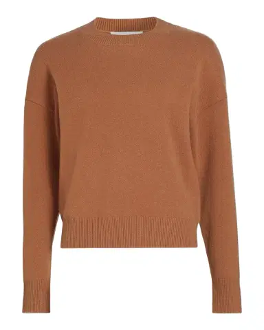 Yves Salomon Crewneck Wool-Blend Sweater | Thumbnail 1