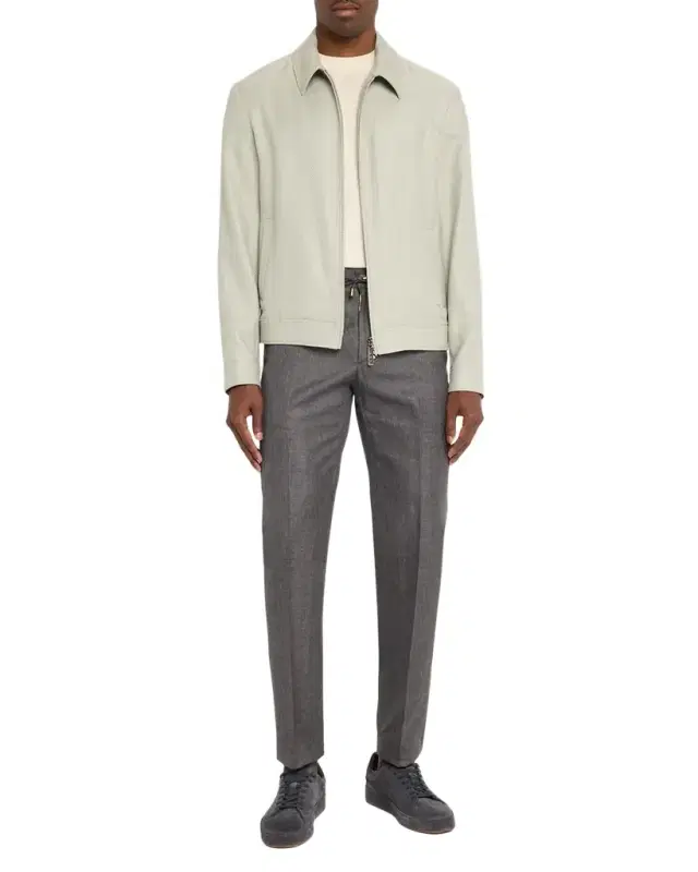 Men 's Drawstring Straight-Leg Sport Trousers
