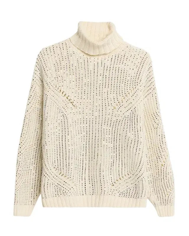 Camden Embellished Turtleneck Sweater