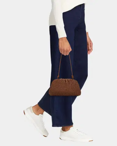 A.L.C. Elio Quilted Vegan Leather Clutch Bag | Thumbnail 8