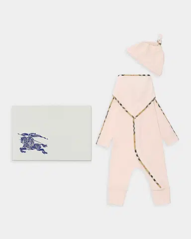 Burberry Girl's Hamilton Stretch Cotton Three-Piece Baby Gift Set | Thumbnail 5 Burberry Girl's Hamilton Stretch Cotton Three-Piece Baby Gift Set | Thumbnail 5