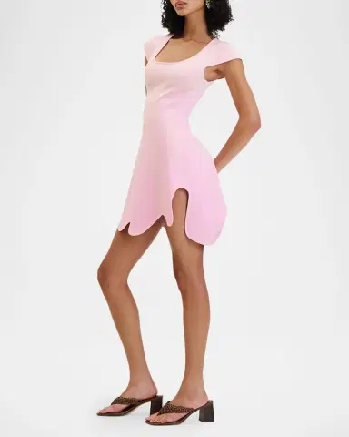 PH5 Tina Asymmetric Wavy Mini Dress | Thumbnail 6 PH5 Tina Asymmetric Wavy Mini Dress | Thumbnail 6