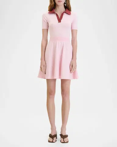 PH5 Joshua Pointelle-Knit Mini Shirtdress | Thumbnail 2