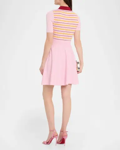 PH5 Joshua Pointelle-Knit Mini Shirtdress | Thumbnail 3