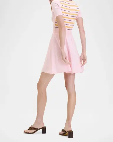 PH5 Joshua Pointelle-Knit Mini Shirtdress | Thumbnail 6
