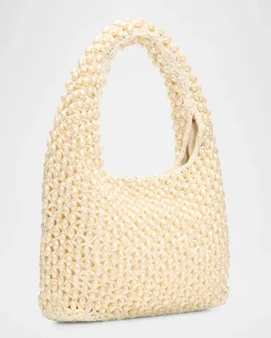 BTB Los Angeles Perola Beaded Raffia Top-Handle Bag | Thumbnail 3 BTB Los Angeles Perola Beaded Raffia Top-Handle Bag | Thumbnail 3