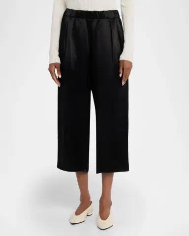 Maria McManus Lyocell Wide-Leg Crop Pull-On Pants | Thumbnail 4 Maria McManus Lyocell Wide-Leg Crop Pull-On Pants | Thumbnail 4