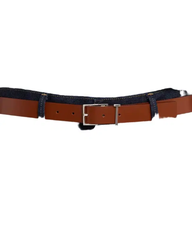 TOM FORD Men 's Leather T Loop Belt