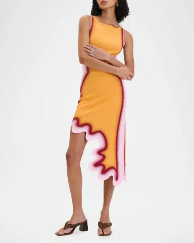PH5 Aster Reversible Asymmetric Wavy Dress | Thumbnail 2 PH5 Aster Reversible Asymmetric Wavy Dress | Thumbnail 2