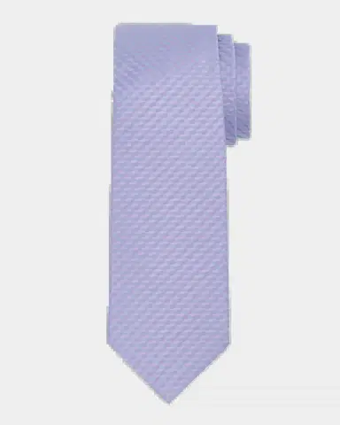 Stefano Ricci Men's Woven Geometric Silk Tie | Thumbnail 2 Stefano Ricci Men's Woven Geometric Silk Tie | Thumbnail 2