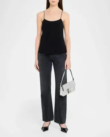 STAUD Harlow Metallic Leather Shoulder Bag | Thumbnail 5 STAUD Harlow Metallic Leather Shoulder Bag | Thumbnail 5