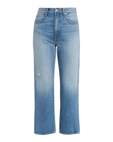 SLVRLAKE London Cropped Straight-Leg Jeans | Thumbnail 1