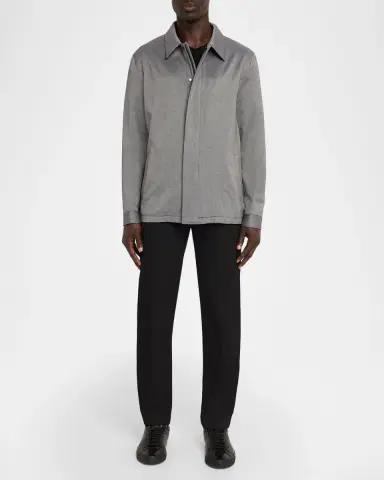 Kiton Men's Full-Zip Field Jacket | Thumbnail 2 Kiton Men's Full-Zip Field Jacket | Thumbnail 2