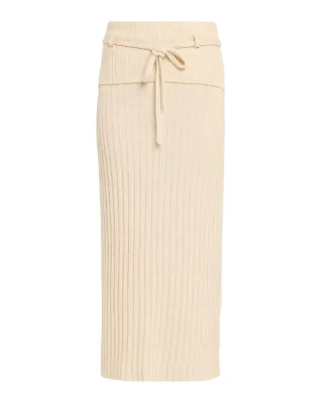 Lia Low-Rise Cashmere-Blend Skirt