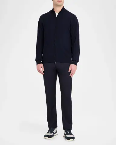 Eton Men's Merino Full-Zip Knit Cardigan | Thumbnail 2