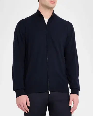 Eton Men's Merino Full-Zip Knit Cardigan | Thumbnail 4