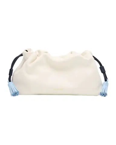 Veronica Beard Stash Small Drawstring Leather Clutch Bag | Thumbnail 1 Veronica Beard Stash Small Drawstring Leather Clutch Bag | Thumbnail 1