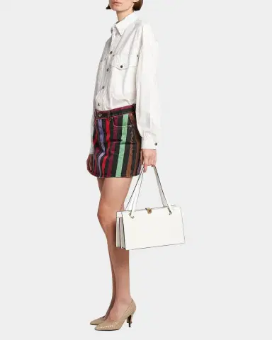 Versace Severine Medium Leather Tote Bag | Thumbnail 3 Versace Severine Medium Leather Tote Bag | Thumbnail 3