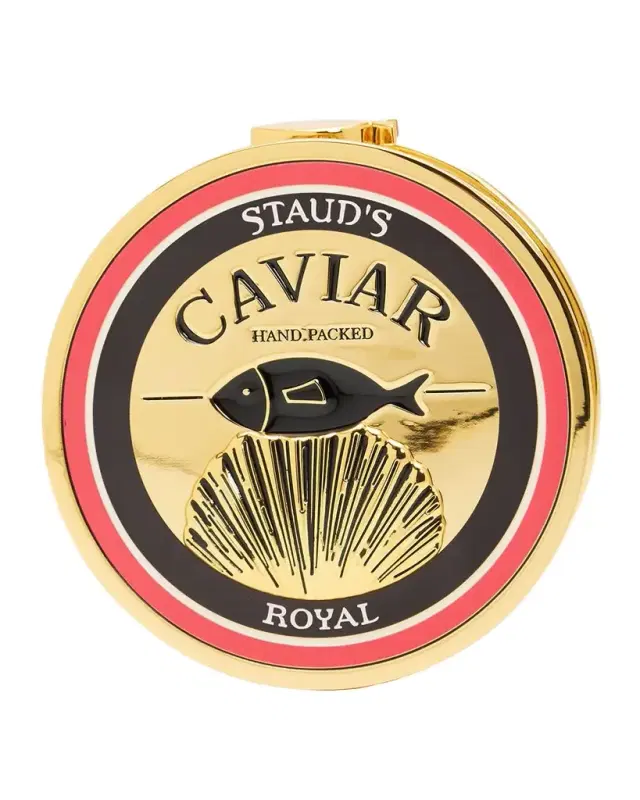 Caviar Tin Clutch Bag