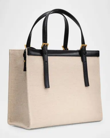 Versace Riviere Medusa Canvas Tote Bag | Thumbnail 3 Versace Riviere Medusa Canvas Tote Bag | Thumbnail 3