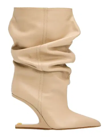 Balmain No Wedge Smooth Leather Ankle Boots | Thumbnail 1 Balmain No Wedge Smooth Leather Ankle Boots | Thumbnail 1